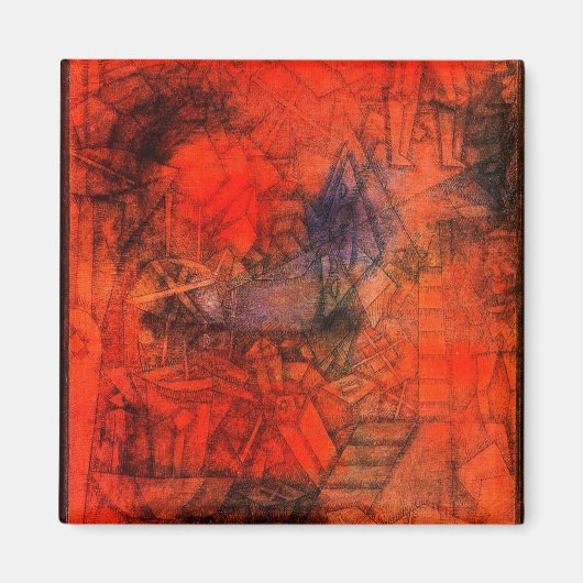 Klee – グルーイン、カラフルアートワーク、 マグネット (正面)