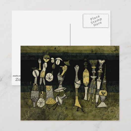 Klee – コメディ ポストカード (正面/裏面)