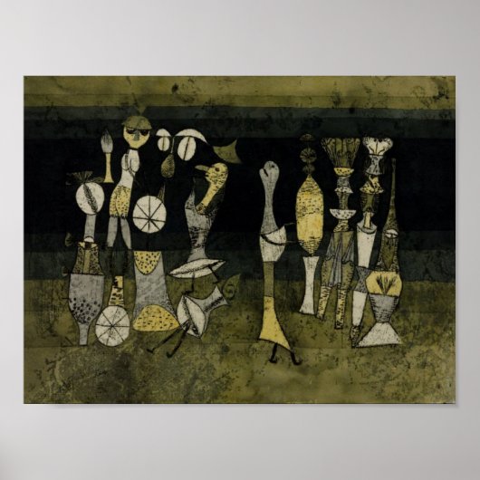 Klee – コメディ、抽象芸術作品、 ポスター (正面)