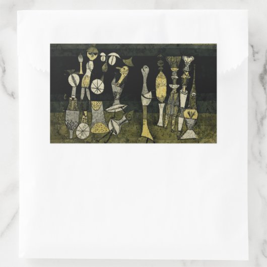 Klee – コメディ 長方形シール (バッグ)