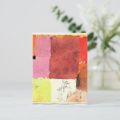 Klee – コンポジションと姿、 ポストカード (スタンド正面)