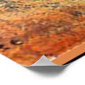 Klee – サンセット、抽象芸術アートワーク、 ポスター (角)