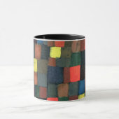 Klee - スクエアの抽象的な色彩調和 マグカップ (中央)