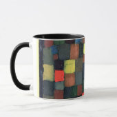 Klee - スクエアの抽象的な色彩調和 マグカップ (左)