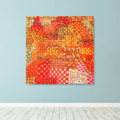 Klee – タウンキャッスルKr. キャンバスプリント (インサイチュ (ウッドフロア))