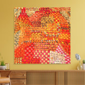 Klee – タウンキャッスルKr. キャンバスプリント (インサイチュ (リビング))