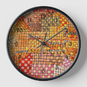 Klee – タウンキャッスルKr. 壁時計 (正面)