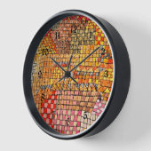 Klee – タウンキャッスルKr. 壁時計 (傾斜)