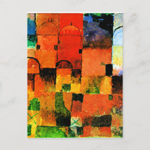 Klee – ド赤と白ームス、 ポストカード