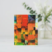 Klee – ド赤と白ームス、 ポストカード (スタンド正面)