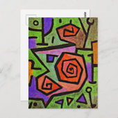 Klee – ヒロイックバラ, ポストカード (正面/裏面)