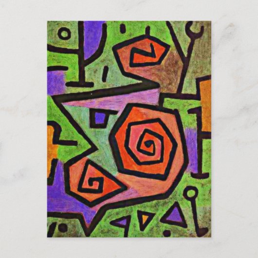 Klee – ヒロイックバラ, ポストカード (正面)