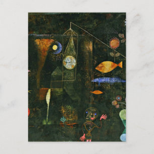 Klee – フィッシュ魔法 ポストカード