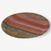 Klee – フラットランドスケープ、抽象芸術アート ペーパープレート (アングル)