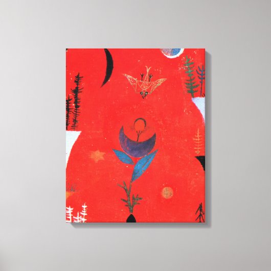 Klee – フラワー神話 キャンバスプリント (正面)