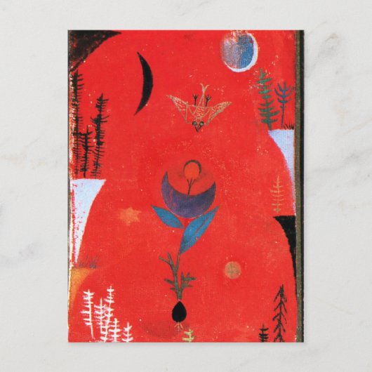 Klee – フラワー神話 ポストカード (正面)