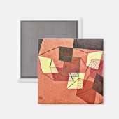 Klee – ブレースされたサーフェス(1930) マグネット (正面/裏面)