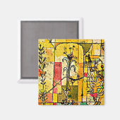 klee – ホフマンの物語、有名絵画な マグネット (正面/裏面)