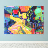 Klee – ムルナウ通りwith Women キャンバスプリント (インサイチュ (ウッドフロア))