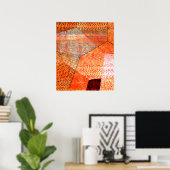 Klee – モデル106、色のポリフォニー ポスター (ホームオフィス)