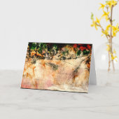 Klee – ロードジャンクション(木炭スケッチ) カード (黄色い花)