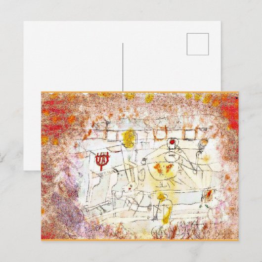 Klee – 不良バンド ポストカード (正面/裏面)