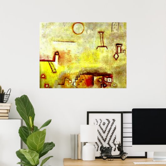 Klee – 再構築 ポスター (ホームオフィス)