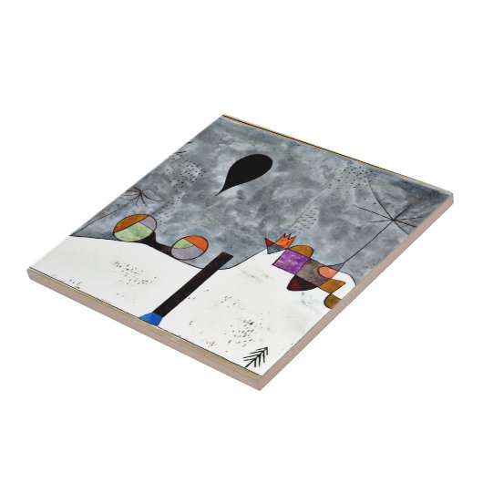 Klee – 冬絵画の タイル (側面)