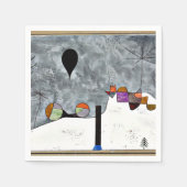 Klee – 冬 スタンダードカクテルナプキン (正面)