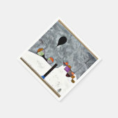 Klee – 冬 スタンダードカクテルナプキン (角)