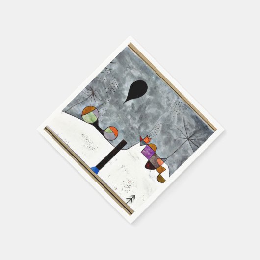 Klee – 冬 スタンダードカクテルナプキン (角)