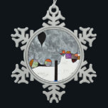 Klee – 冬 スノーフレークピューターオーナメント<br><div class="desc">冬はポー人気があるル・ク絵画リーによるもの。</div>