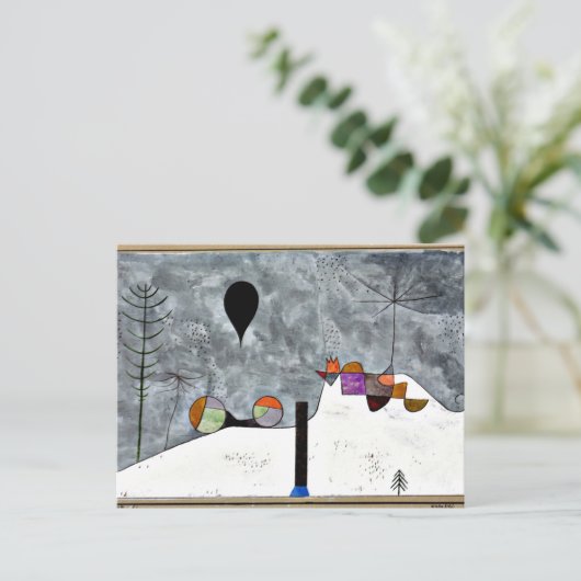 Klee – 冬 ポストカード (スタンド正面)