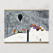Klee – 冬 ポストカード (正面)