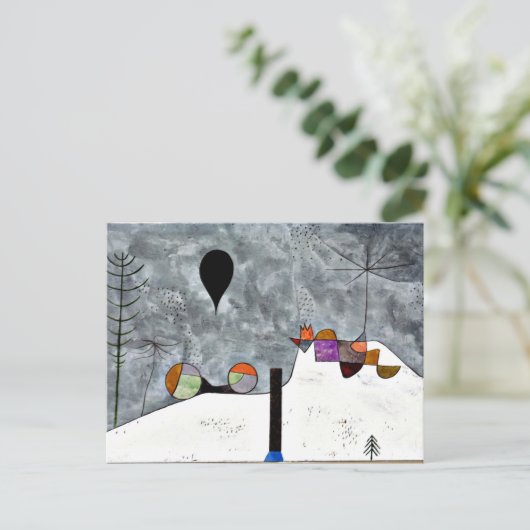 Klee – 冬、 ポストカード (スタンド正面)