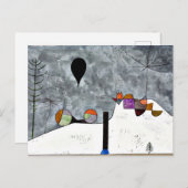 Klee – 冬、 ポストカード (正面/裏面)