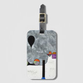 Klee – 冬 ラゲッジタグ (正面縦)