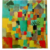 Klee – 南チュニジアの庭園 シャワーカーテン (正面)