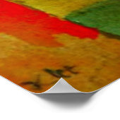 Klee – 南チュニジア庭園–1919 ポスター (角)