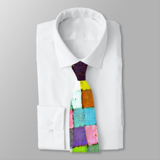 Klee – 参照の開花ツリーを使用した抽象化 ネクタイ (タイ)