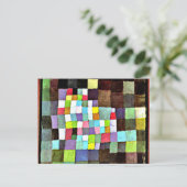 Klee – 参照を使用した抽象化… ポストカード (スタンド正面)