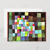 Klee – 参照を使用した抽象化… ポストカード (正面/裏面)