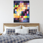 Klee – 古いサウンド キャンバスプリント (インサイチュ (寝室))