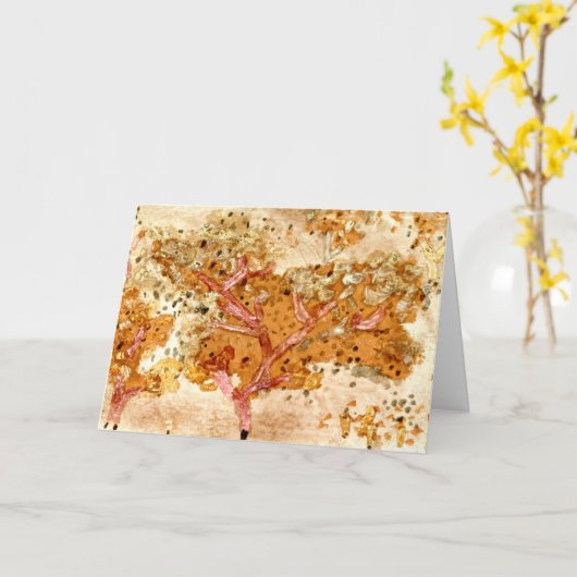 Klee – 古い木, 1931 カード (黄色い花)