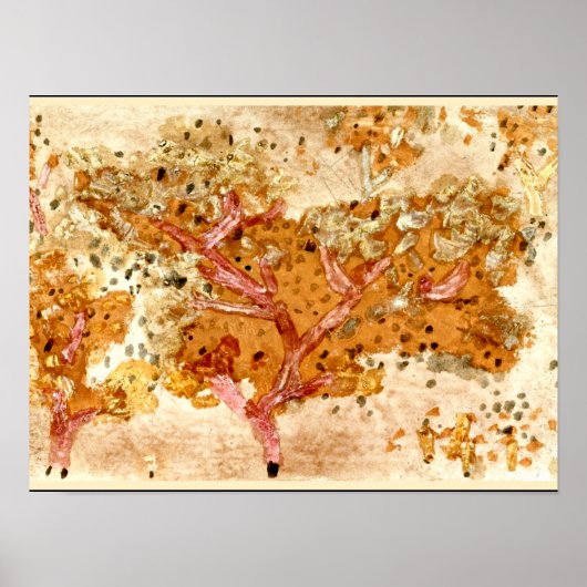 Klee – 古い木， 1931 ポスター (正面)