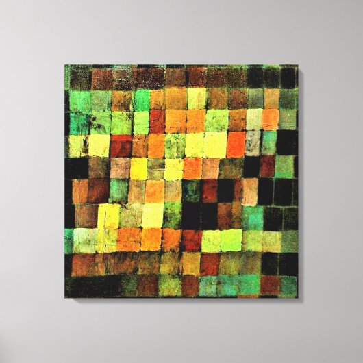 Klee – 古代サウンド キャンバスプリント (正面)