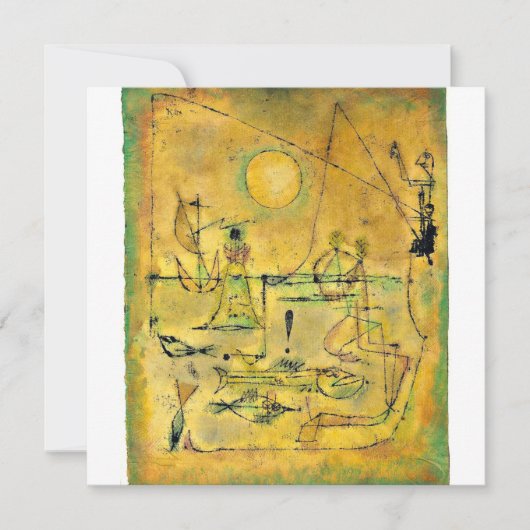 Klee – 噛み付いている カード (正面)