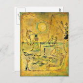 Klee – 噛み付いている ポストカード (正面/裏面)