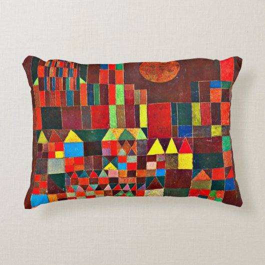 Klee – 城と太陽 アクセントクッション (正面)