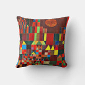 Klee – 城と太陽 クッション (裏面)